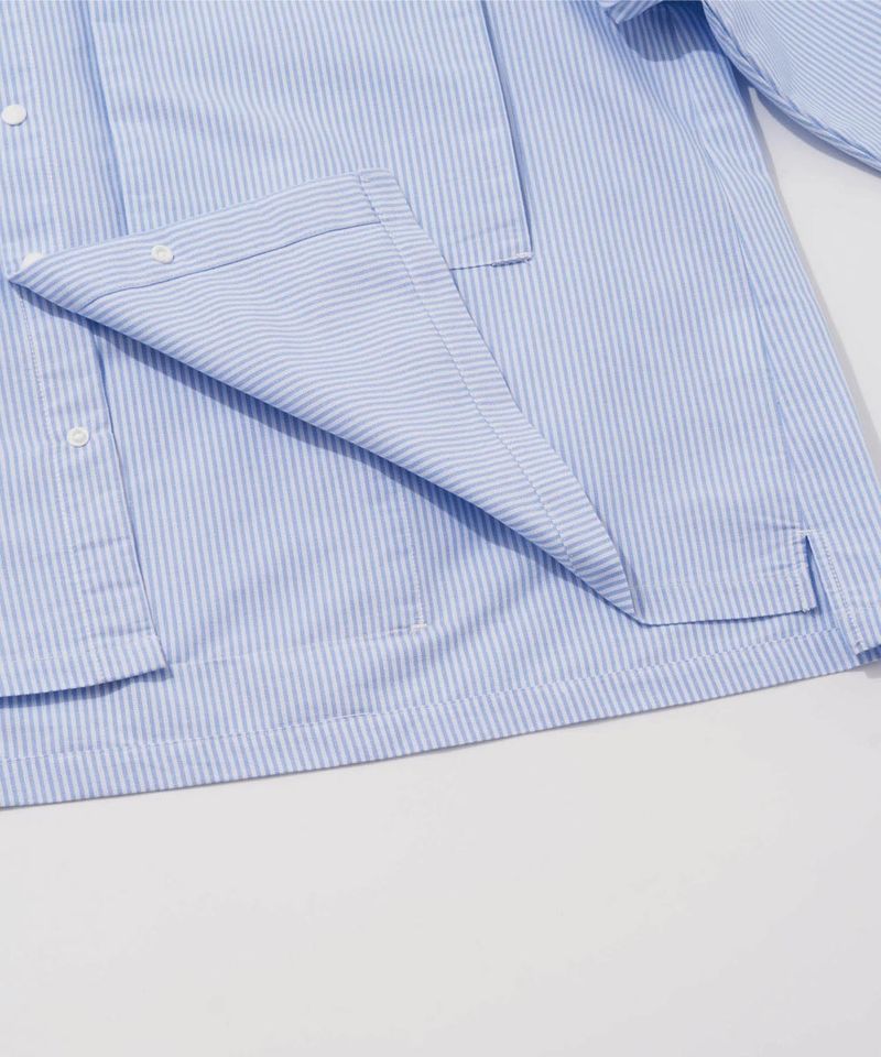 三口袋條紋襯衫 Three Pockets Striped Shirt