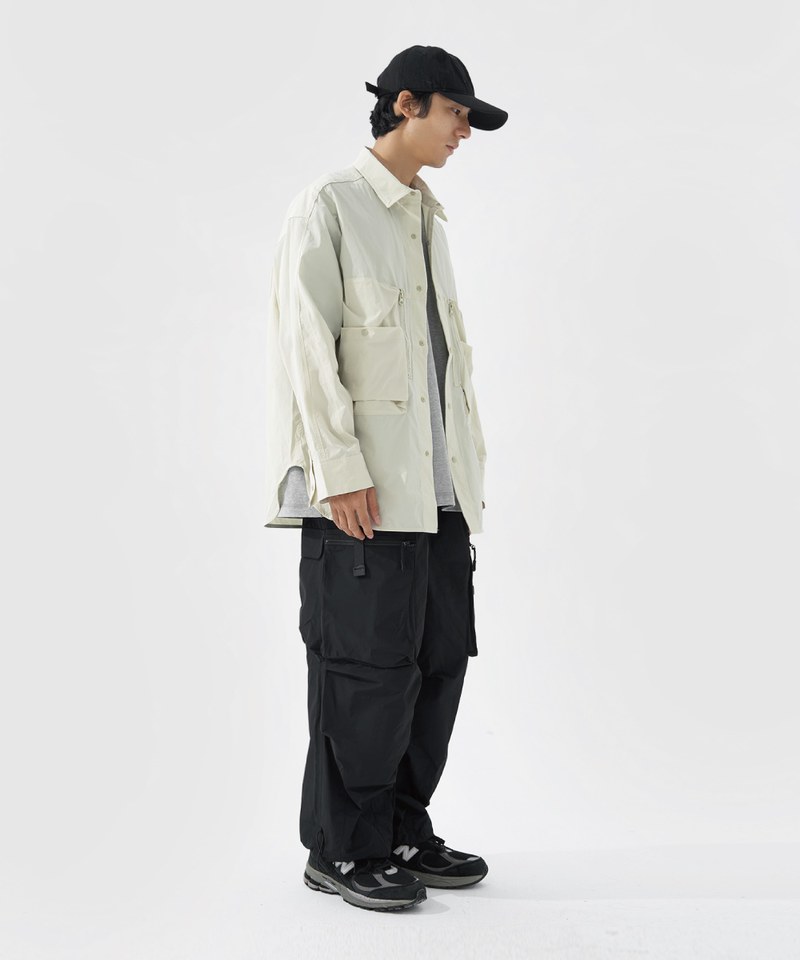 TBS0214-242 四口袋弧形下擺襯衫 Four Pockets Rounded Seam Shirt