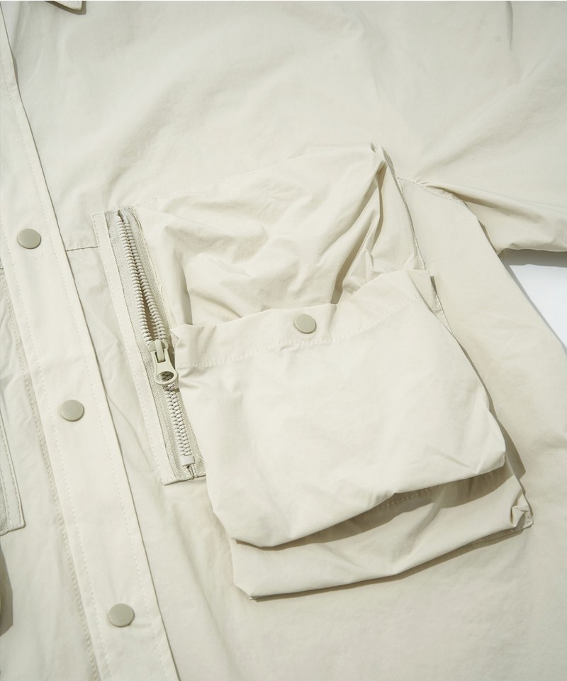 TBS0214-242 四口袋弧形下擺襯衫 Four Pockets Rounded Seam Shirt