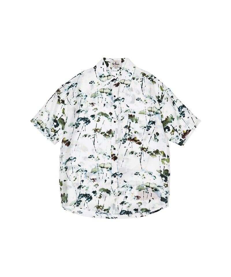 TBS0219-251 夏威夷襯衫 Greenery Watercolor Aloha Shirt