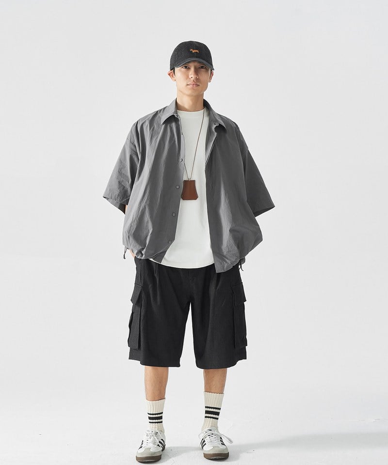 TBS0220-251 皺褶下擺襯衫 Pleated Hem Summer Shirt