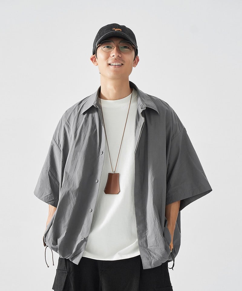 TBS0220-251 皺褶下擺襯衫 Pleated Hem Summer Shirt