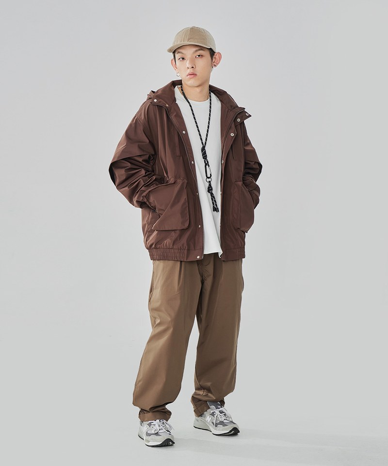 六口袋斜紋長褲 TopBasics Six Pockets Pleated Chino Pants
