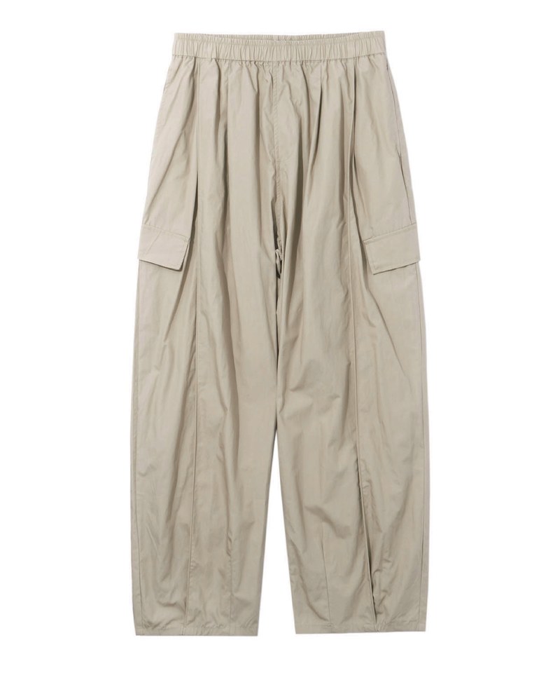 縫線翻蓋假口袋長褲 Faked Pockets Binding Relaxed Pants