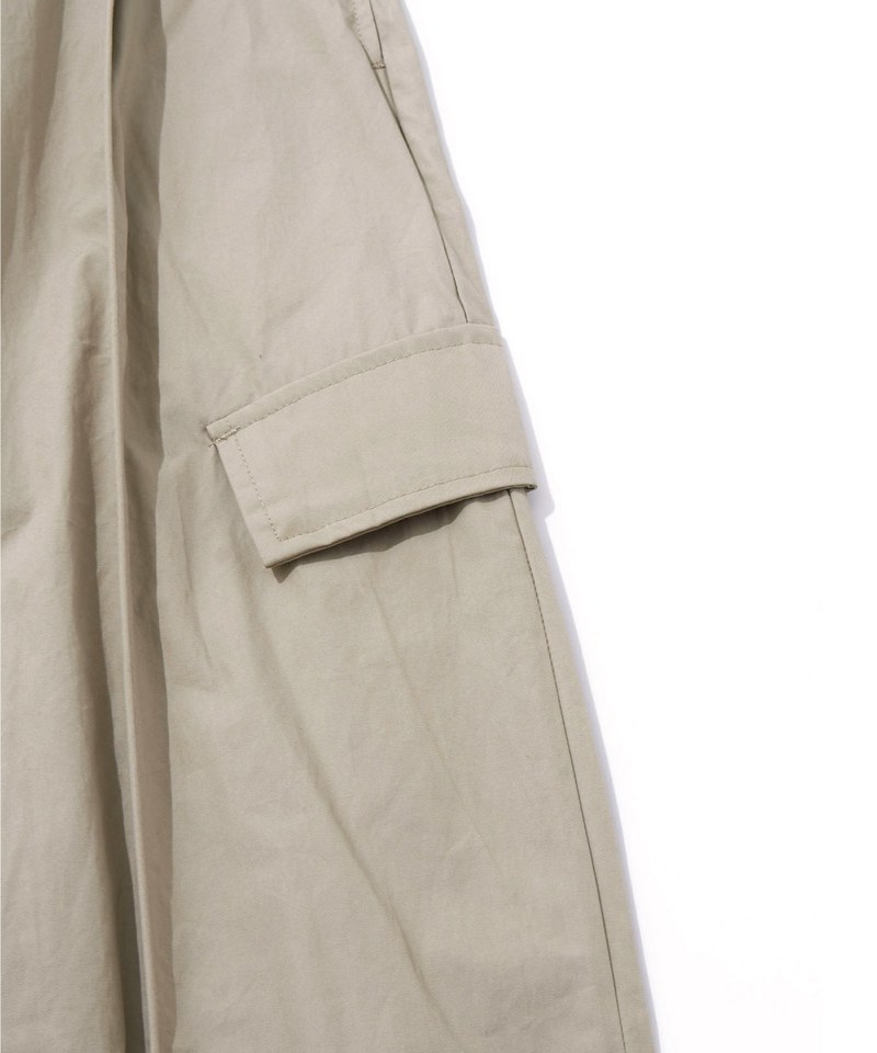縫線翻蓋假口袋長褲 Faked Pockets Binding Relaxed Pants