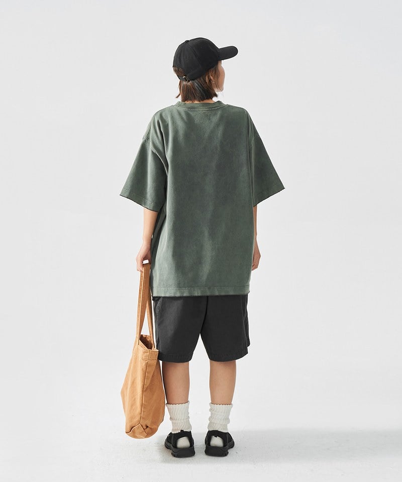 TBS1707-251 三口袋七分褲 Three Pockets Washed  Long Short