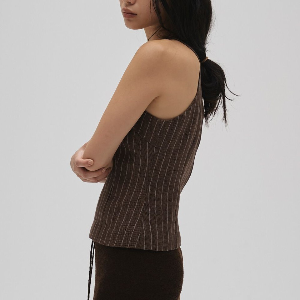 TDF0501-261 Linen Americansleeve Tops