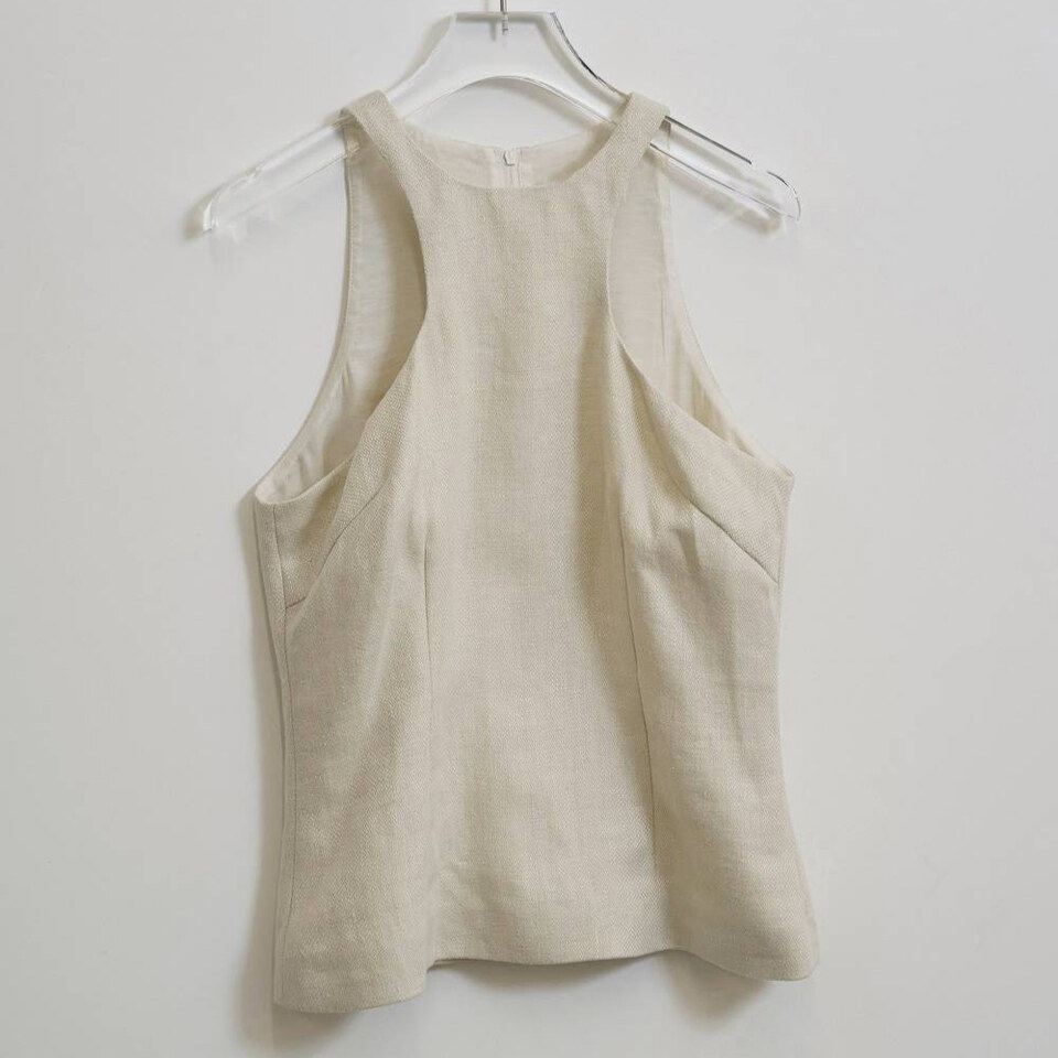 TDF0501-261 Linen Americansleeve Tops