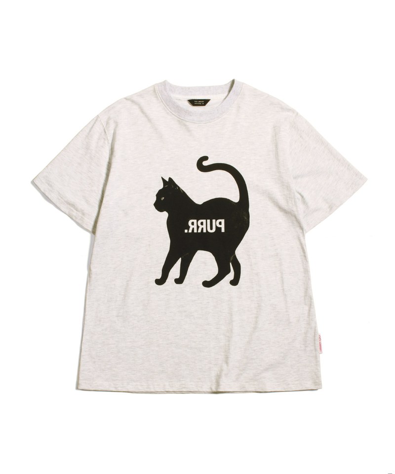 TLB0105-251 貓咪印花上衣 Purr Relaxed Fit Tee