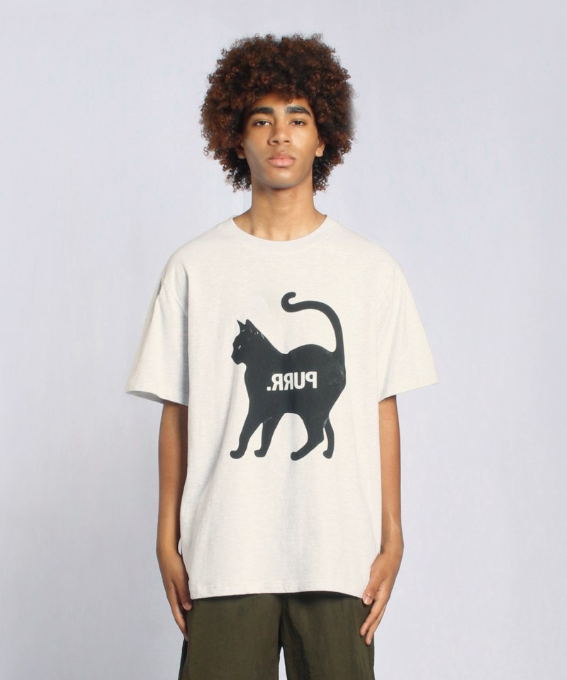 TLB0105-251 貓咪印花上衣 Purr Relaxed Fit Tee