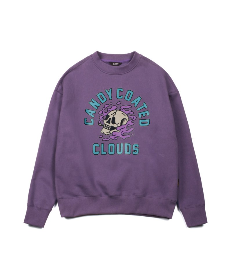 骷髏圖像大學T Clouds Sweatshirts