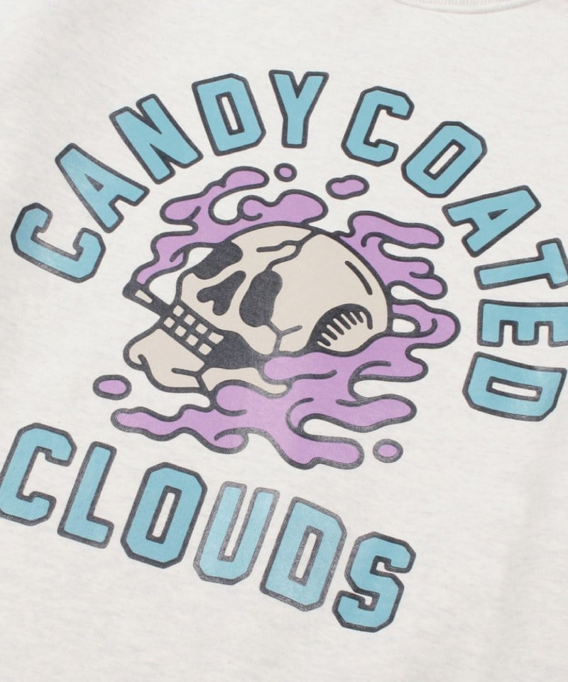 TLB0111-252 骷髏圖像大學T Clouds Sweatshirts