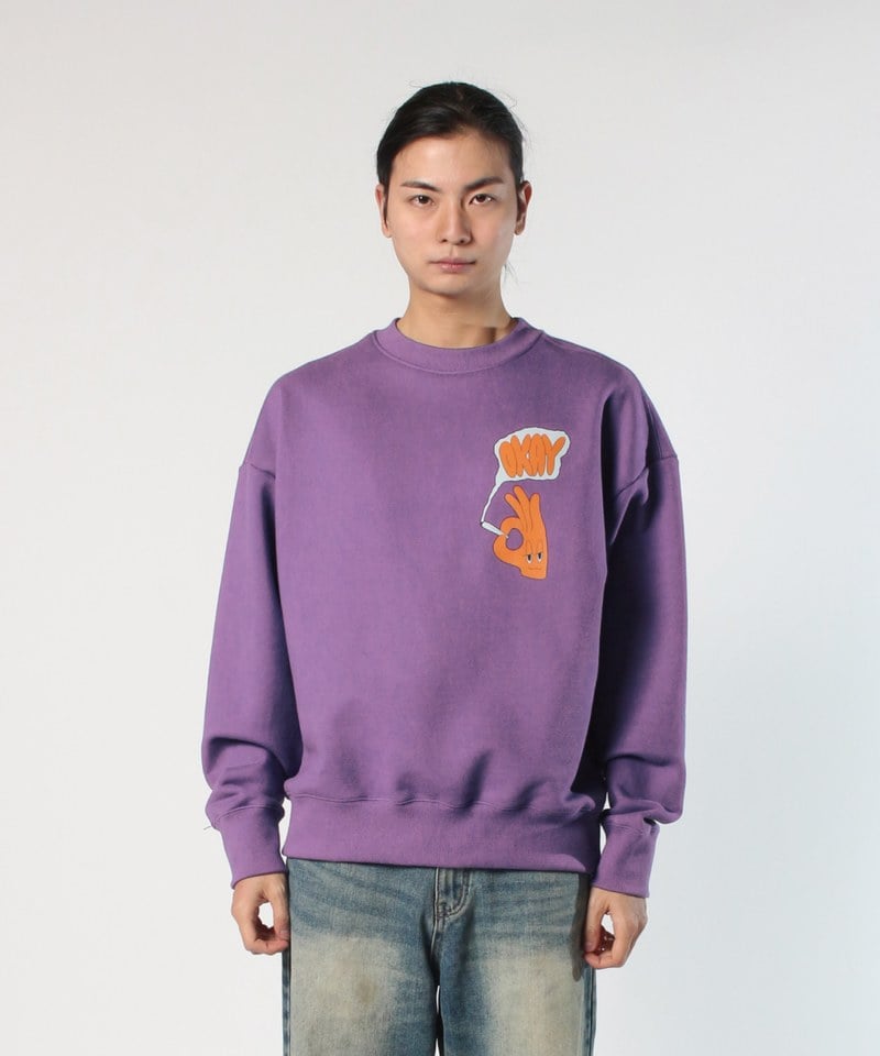 插畫大學T Smokes Sweatshirts