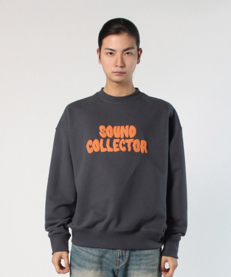 TLB0115-252 發泡字體大學T Sound Collector Sweatshirts