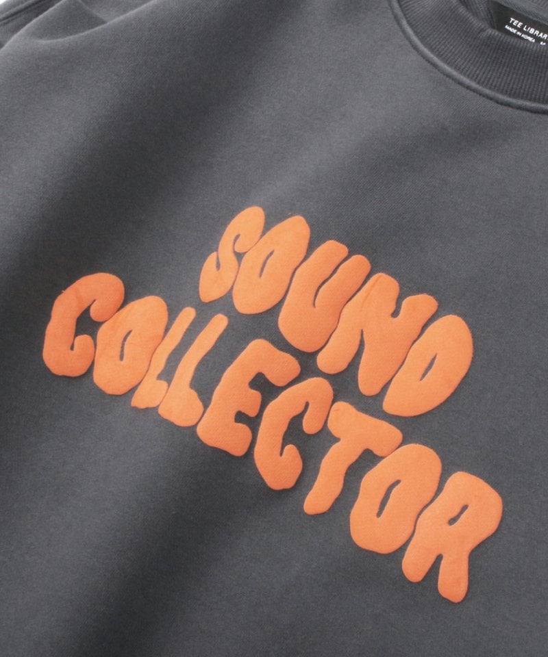 TLB0115-252 發泡字體大學T Sound Collector Sweatshirts
