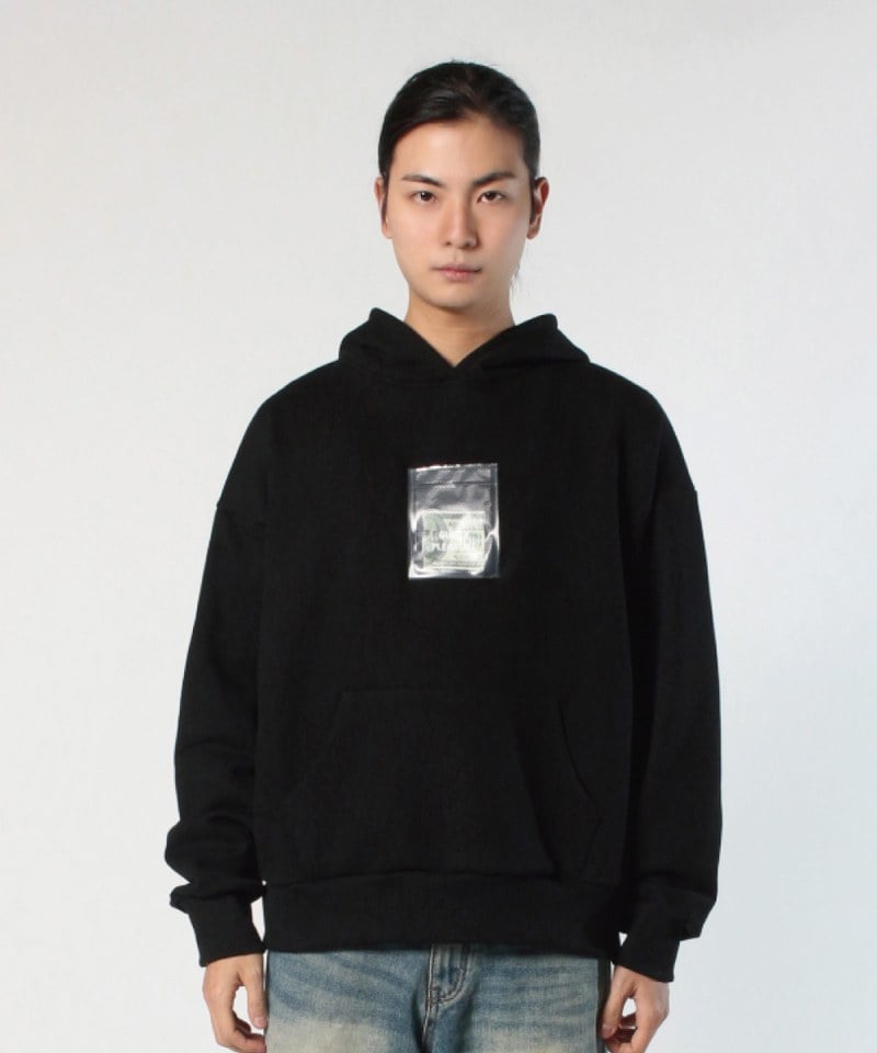 TLB0701-252 鈔票圖像連帽T Guilty Hoodie