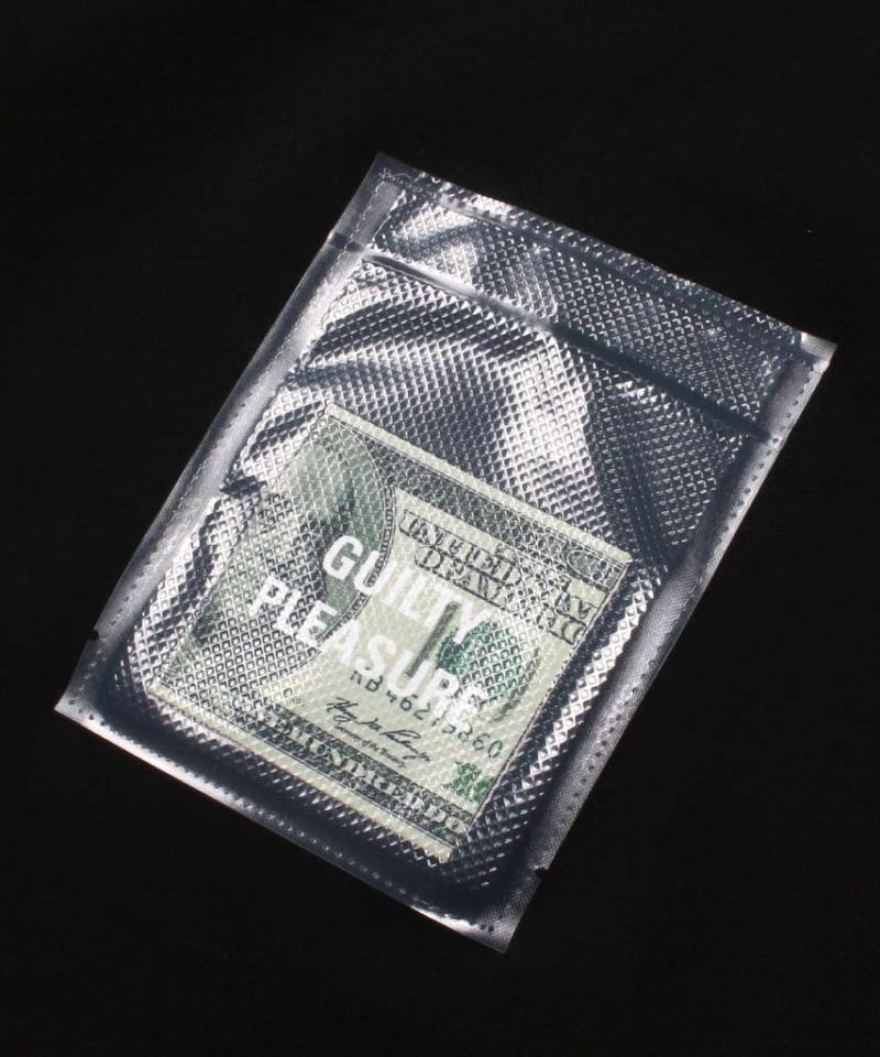 TLB0701-252 鈔票圖像連帽T Guilty Hoodie