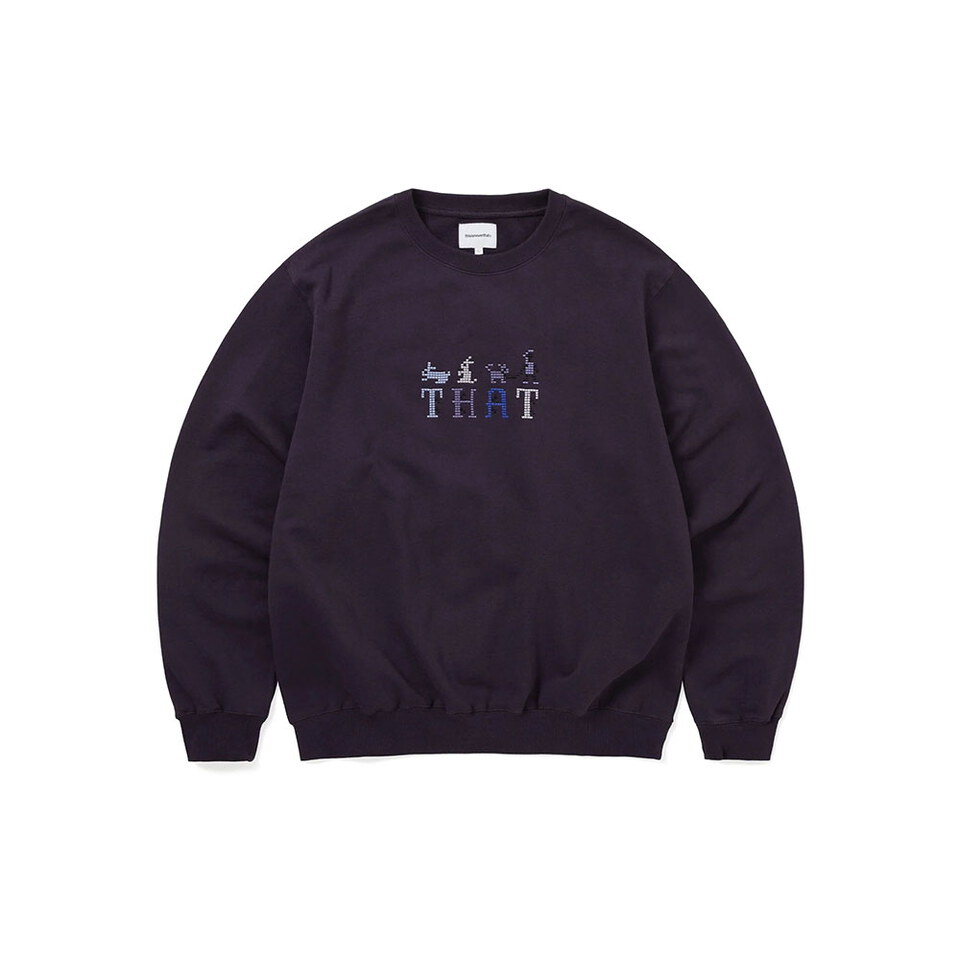 TNT0109-252 刺繡圓領上衣 THAT Embroidered Crewneck