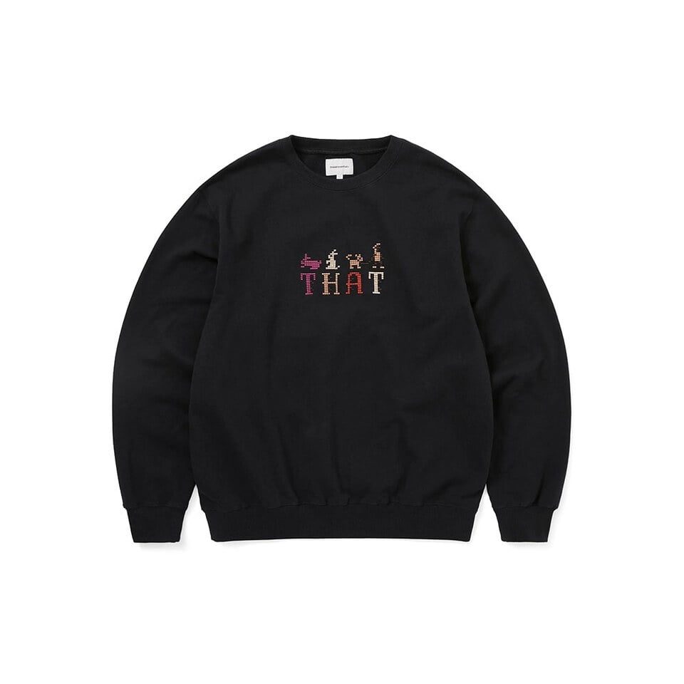 TNT0109-252 刺繡圓領上衣 THAT Embroidered Crewneck