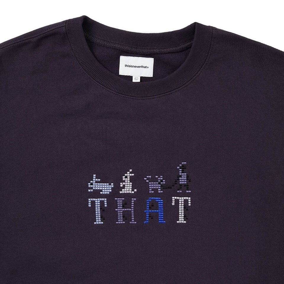 TNT0109-252 刺繡圓領上衣 THAT Embroidered Crewneck