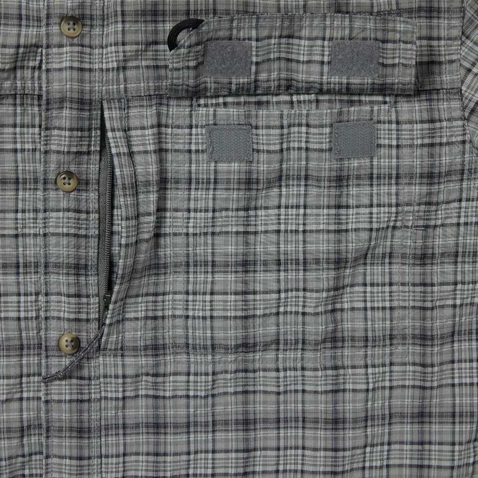 格紋短袖襯衫 Plaid SS Fishing Shirt