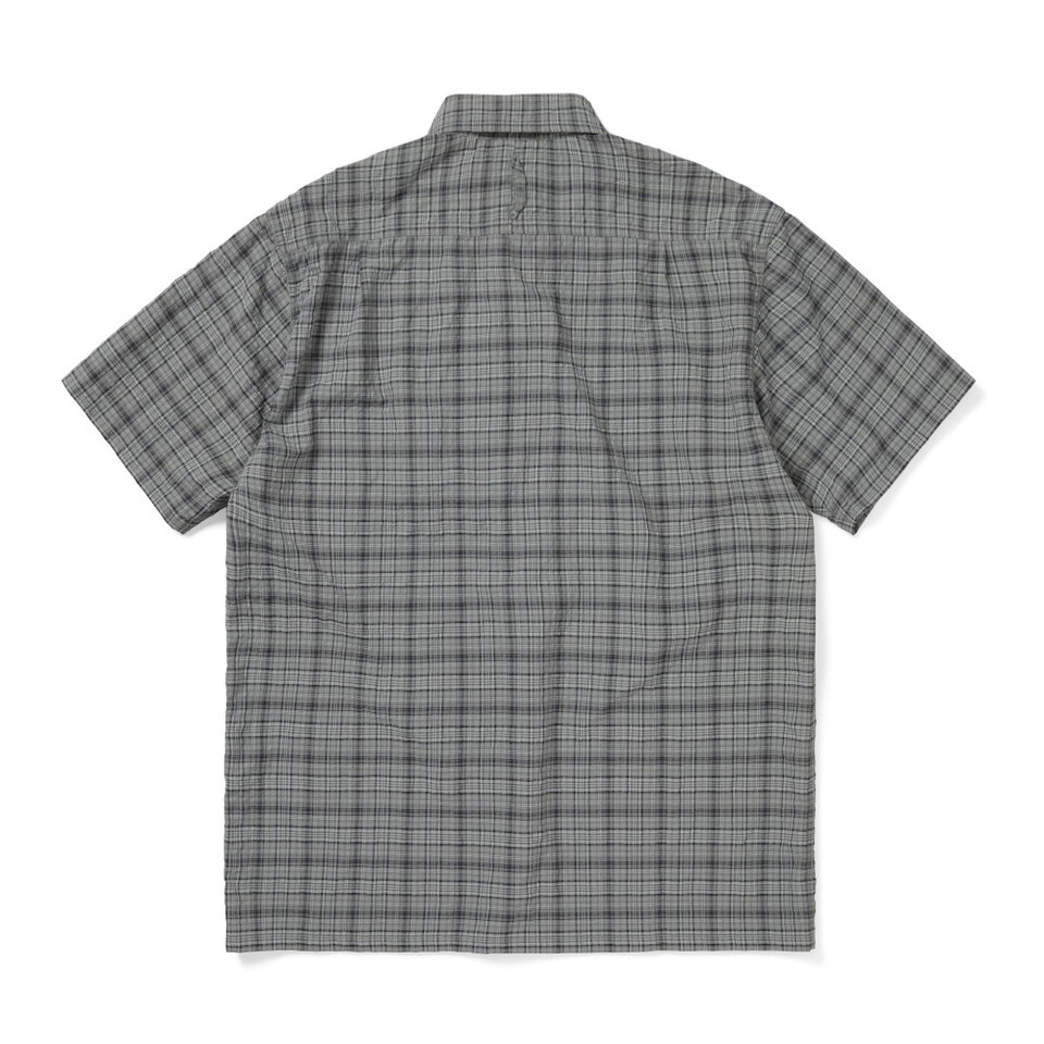 格紋短袖襯衫 Plaid SS Fishing Shirt