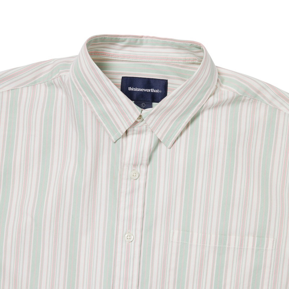 條紋短袖襯衫 Striped SS Shirt