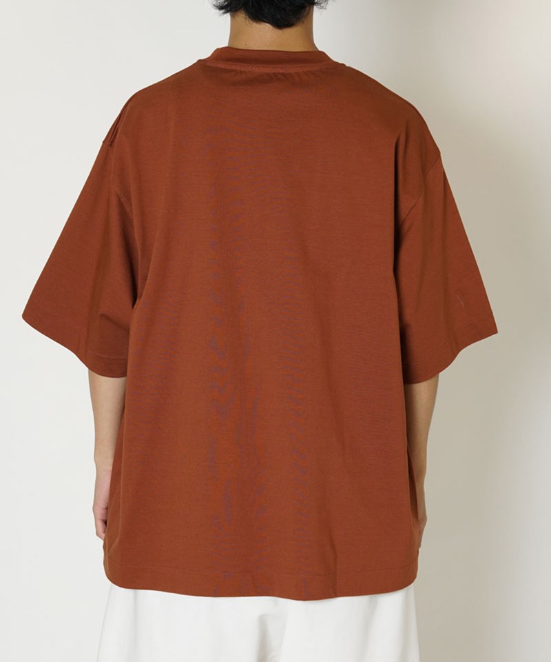 寬鬆口袋短袖上衣 PIS NAME S/S T-SHIRT