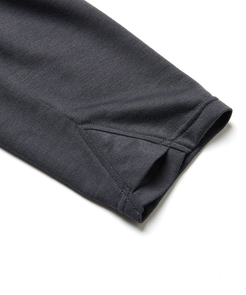 針織高領上衣 Knitting Splice Top