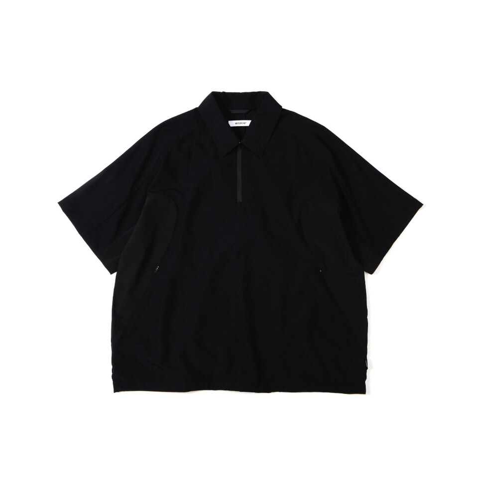 平織半開襟上衣 HALF ZIP POLO SHIRT