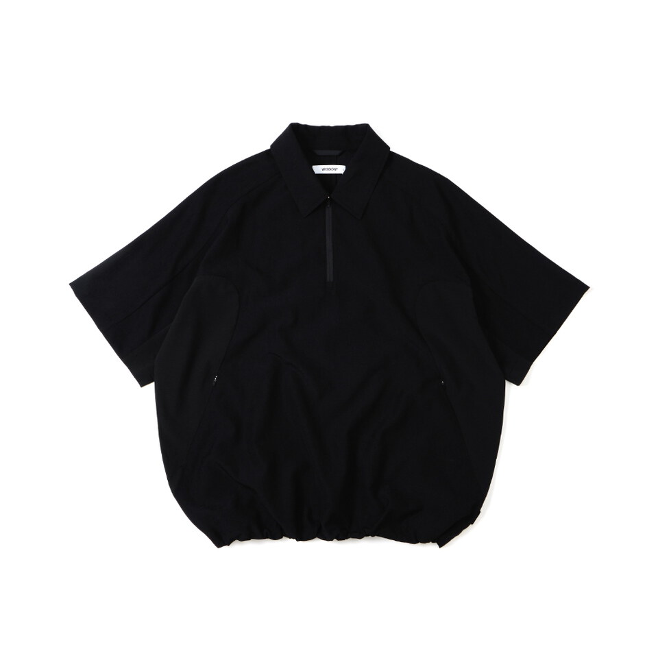 平織半開襟上衣 HALF ZIP POLO SHIRT