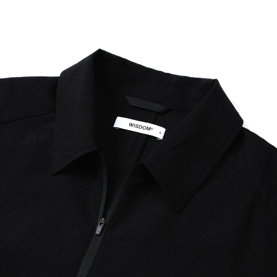 平織半開襟上衣 HALF ZIP POLO SHIRT