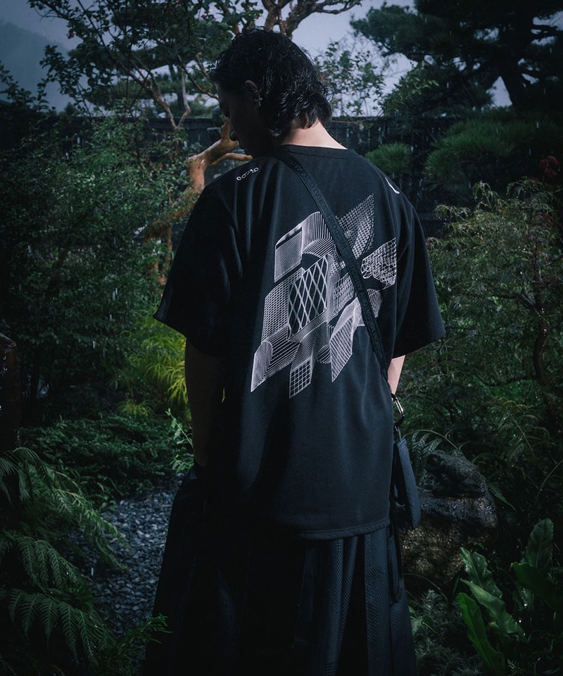 WDM0139-232 聯名圖像短Tee Wisdom x OqLiq SHINCOOL Tee