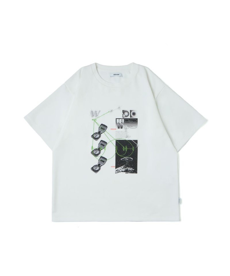 WDM0150-252 WISDOM x SDW 圖像短袖上衣 LEADS GRAPHIC SS T-SHIRT