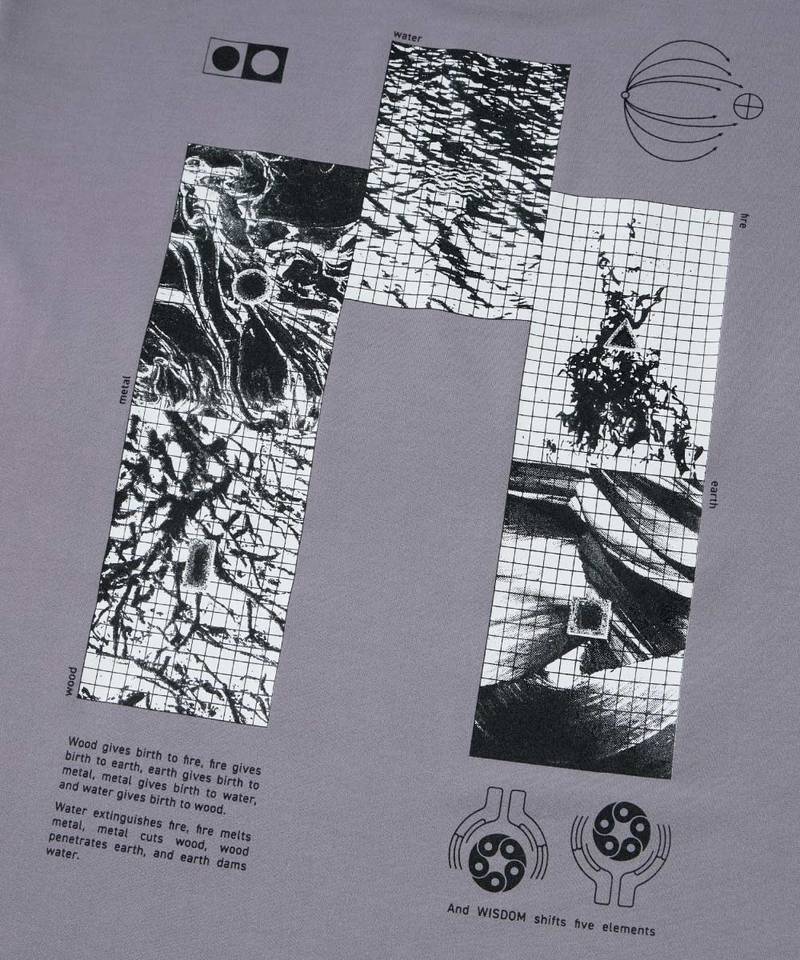 WDM0151-252 WISDOM x SDW 圖像短袖上衣 SHIFTS GRAPHIC SS T-SHIRT