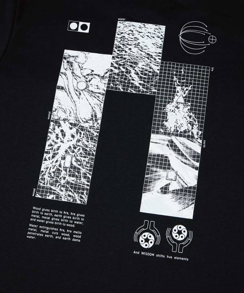 WDM0151-252 WISDOM x SDW 圖像短袖上衣 SHIFTS GRAPHIC SS T-SHIRT