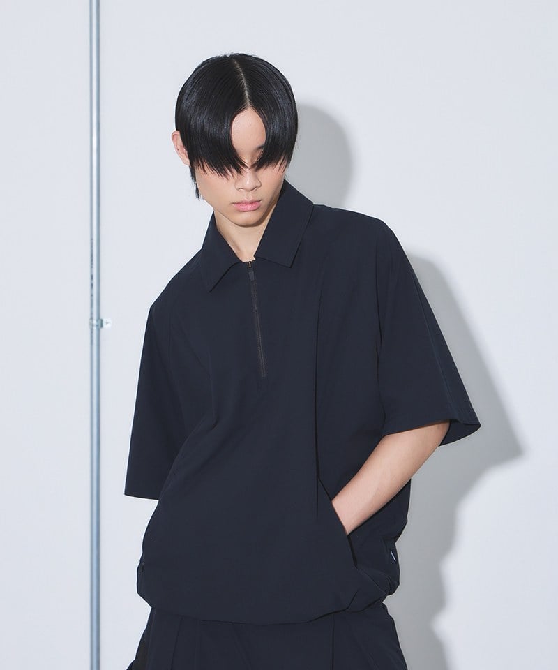 半拉鍊短袖 POLO 衫 WSDM HALF ZIP SS POLO SHIRT