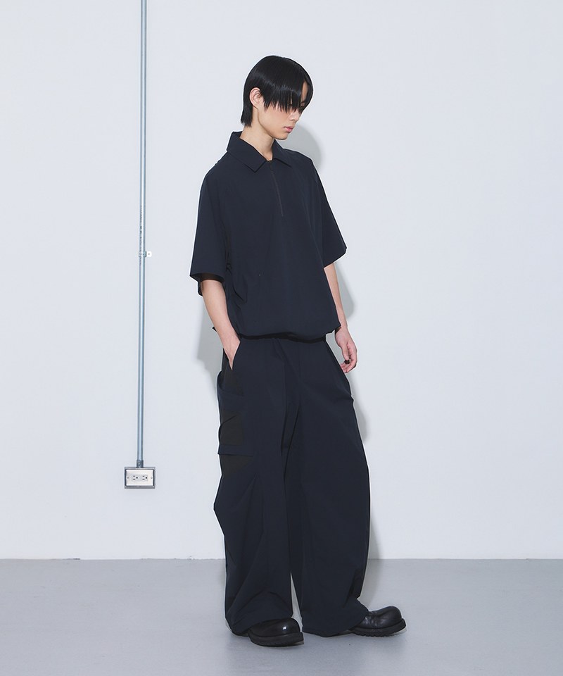 半拉鍊短袖 POLO 衫 WSDM HALF ZIP SS POLO SHIRT