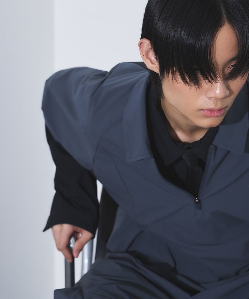 半拉鍊短袖 POLO 衫 WSDM HALF ZIP SS POLO SHIRT