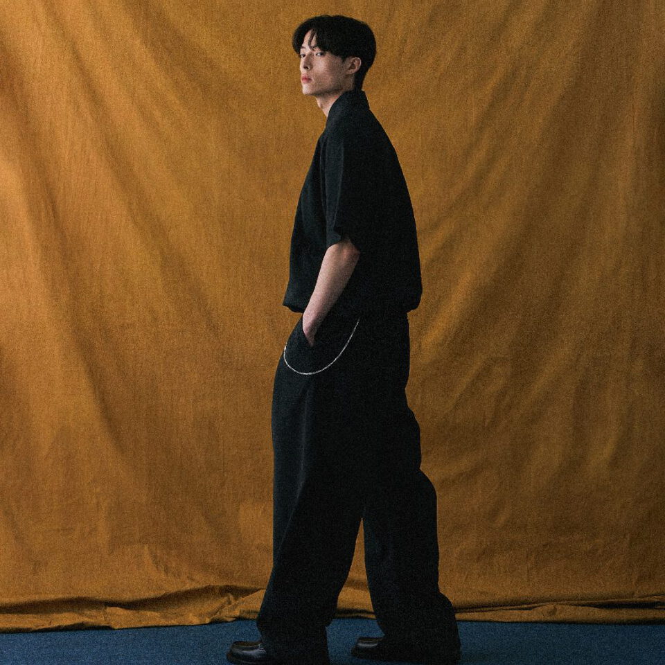針織半開襟上衣 WISDOM HALF ZIP KNIT POLO SHIRT