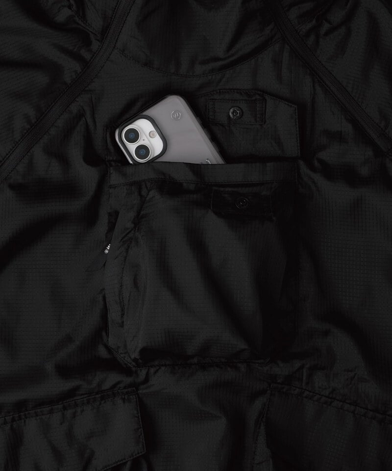 WDM0731-252 雙面穿連帽上衣 REVERSIBLE ANORAK