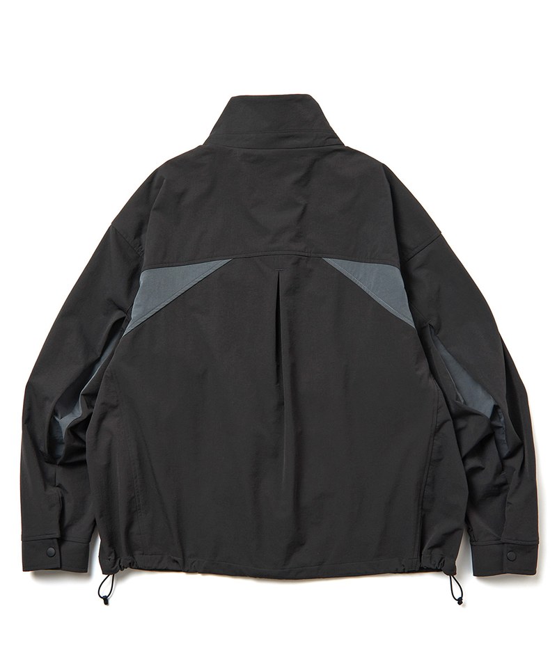 類襯衫式風衣夾克 BLOCKING RIDER JACKET