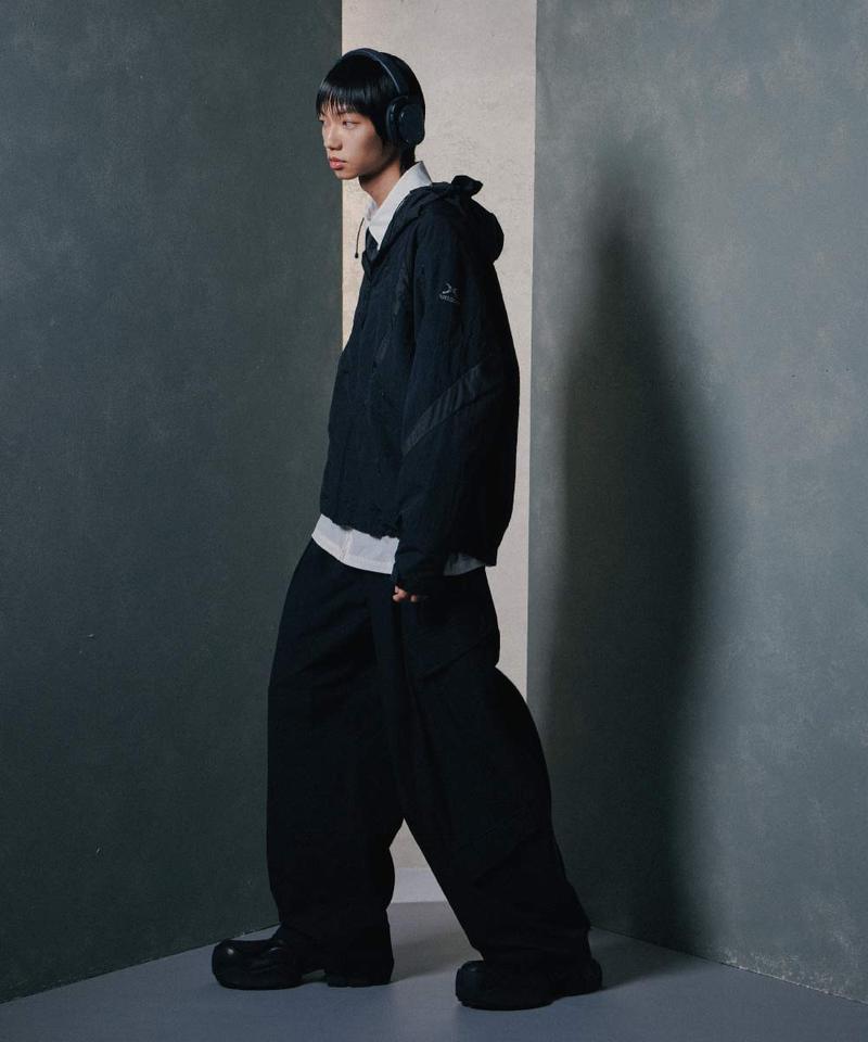 WISDOM x ALLENKO3 聯名拼接連帽外套 SPLICED JACKET