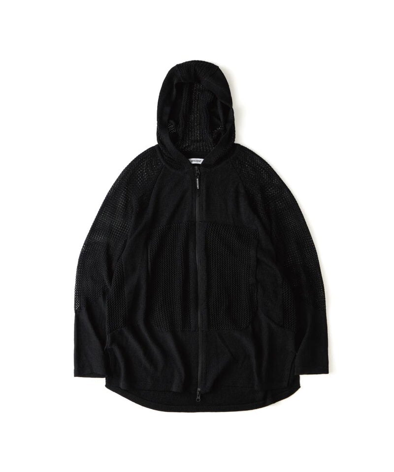 WISDOM 連帽針織外套 ZIP UP SWEATER HOODIE
