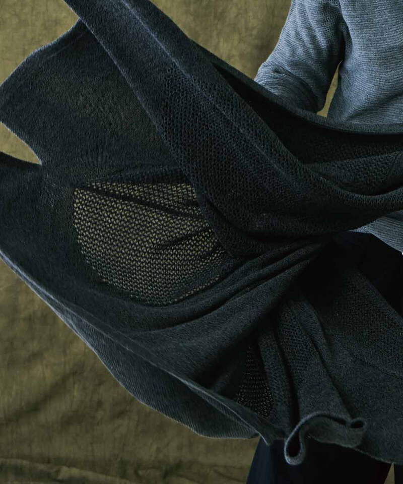 WDM1191-252 WISDOM 連帽針織外套 ZIP UP SWEATER HOODIE