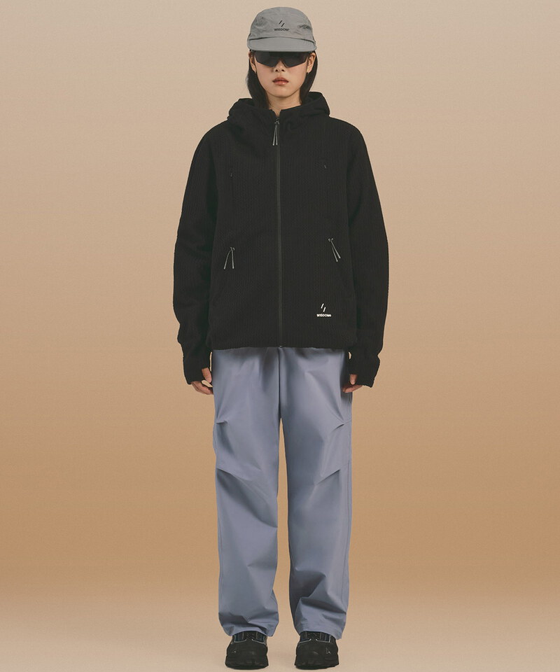 WISDOM X WELTER EXPERIMENT 聯名刷毛連帽外套 Fleece Hoodie Zip-up