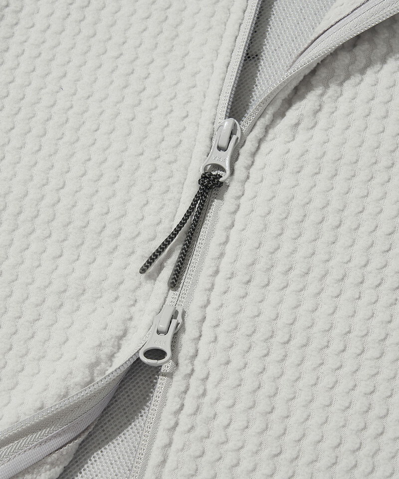 WISDOM X WELTER EXPERIMENT 聯名刷毛連帽外套 Fleece Hoodie Zip-up