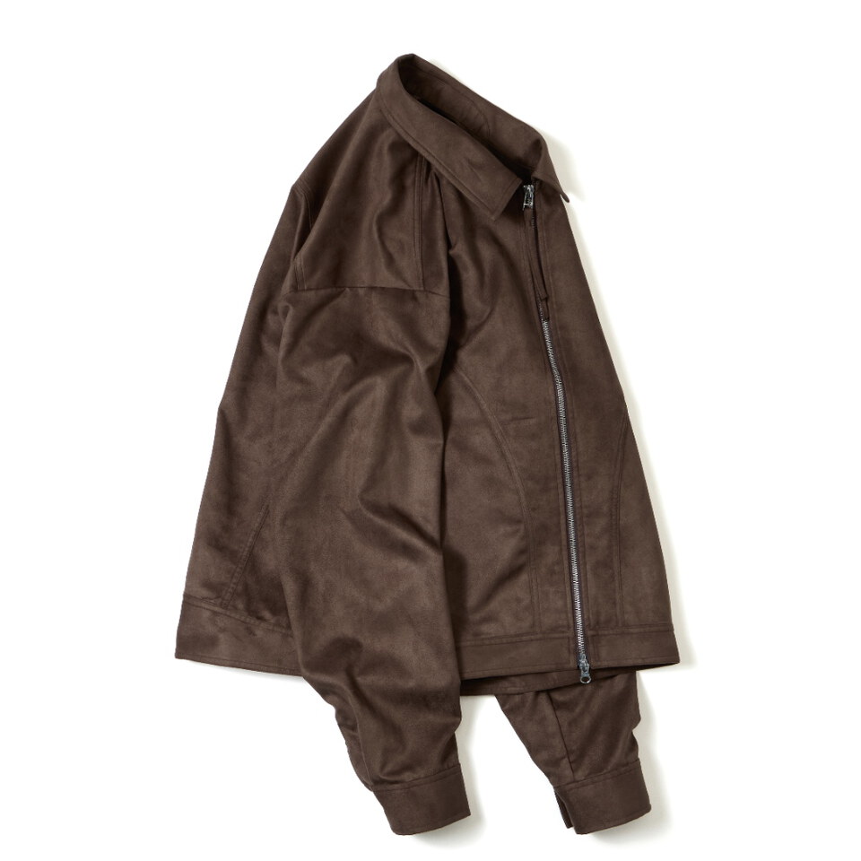 WDM1198-262 仿麂皮外套 FAUX SUEDE JACKET