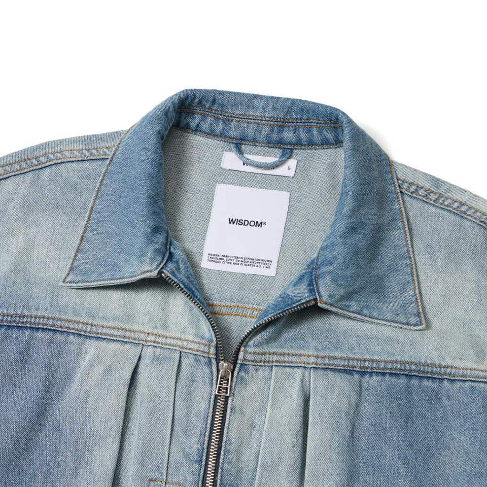 WDM1199-262 水洗丹寧外套 DENIM JACKET TYPE II INTERGRATED