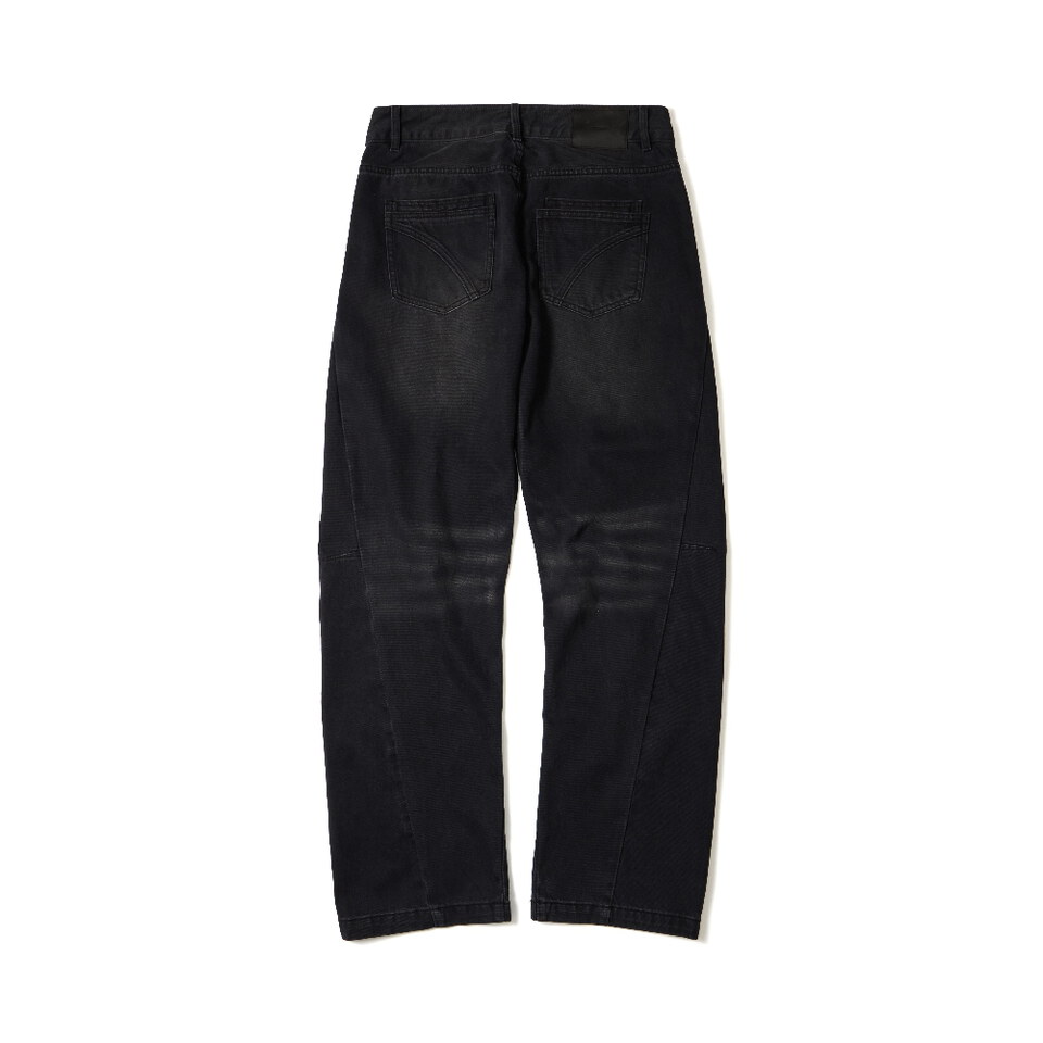 WDM1402-262 水洗丹寧長褲 VINTAGE LOOSE STRAIGHT JEANS